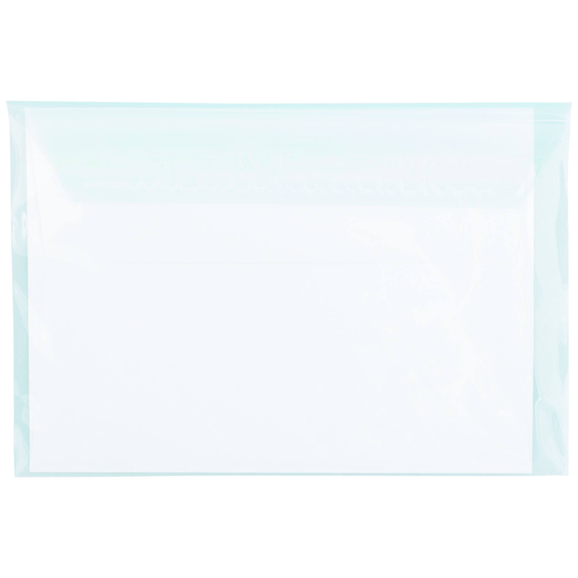 JAM Paper 5.063" x 7.188" Cello Sleeves with Self Adhesive Closures